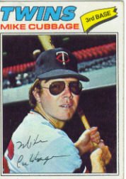 1977 Topps Baseball Cards      149     Mike Cubbage